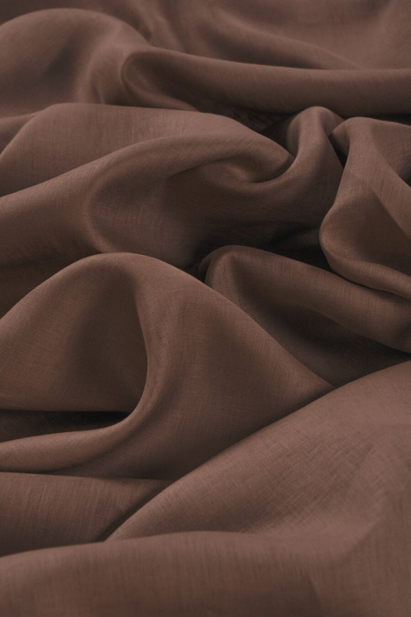 Len naturalny MARIA - brÄzowy